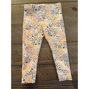 Tea Collection x Hello Kitty Leggings 2T Girls Floral Print Pink Soft‎ Pants